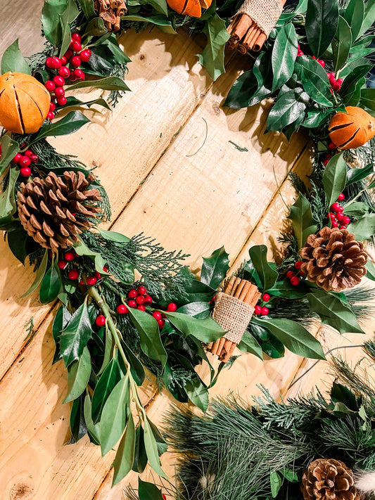 Festive Wreath Workshop - Edinburgh