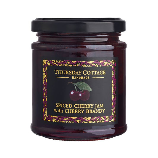 Spiced Cherry Jam with Cherry Brandy