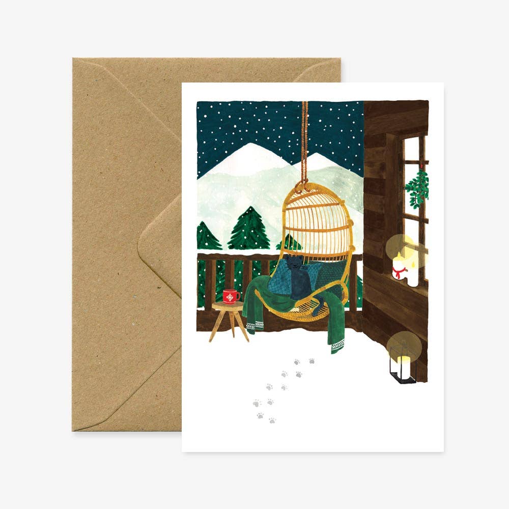 Chalet Greeting Card