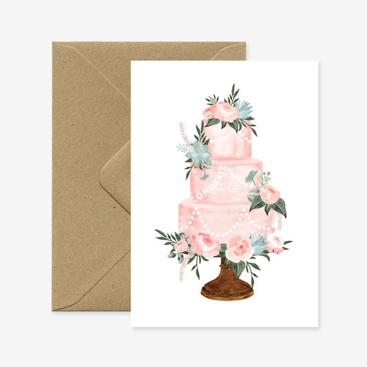 Wedding Cake Card