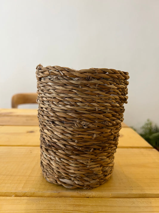 Eco Gaby Rattan Pot 13cm